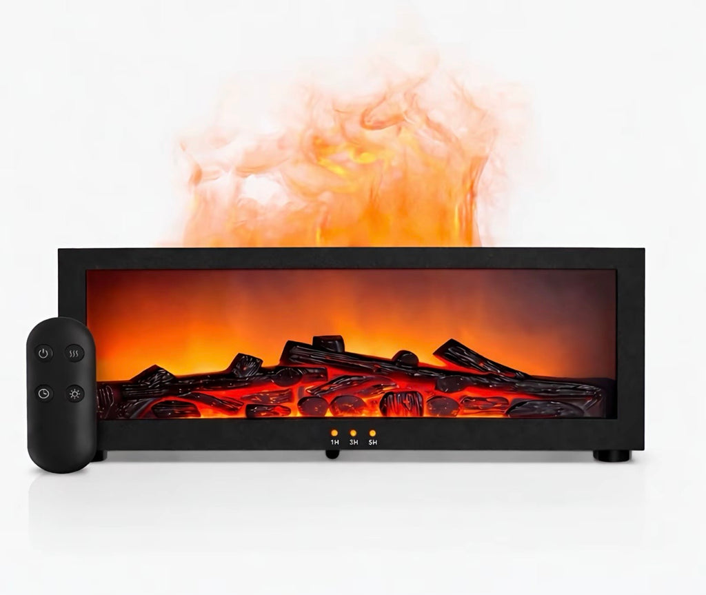 The “CozyBlaze” Aroma Diffuser with fireplace effect