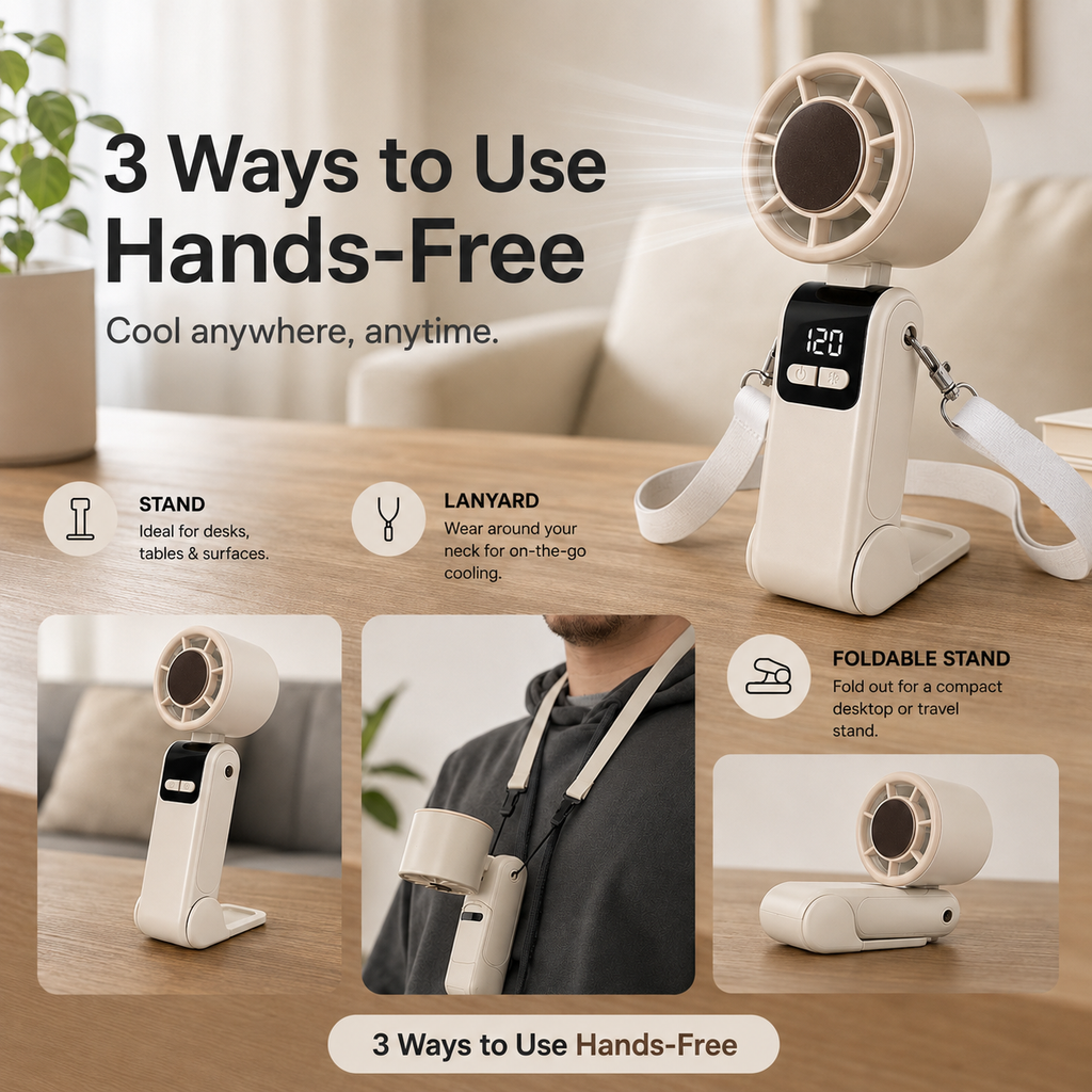 The “ArcticBreeze” Multi-Fan, with Ice Cooling Technology, and 3-in-1 Build