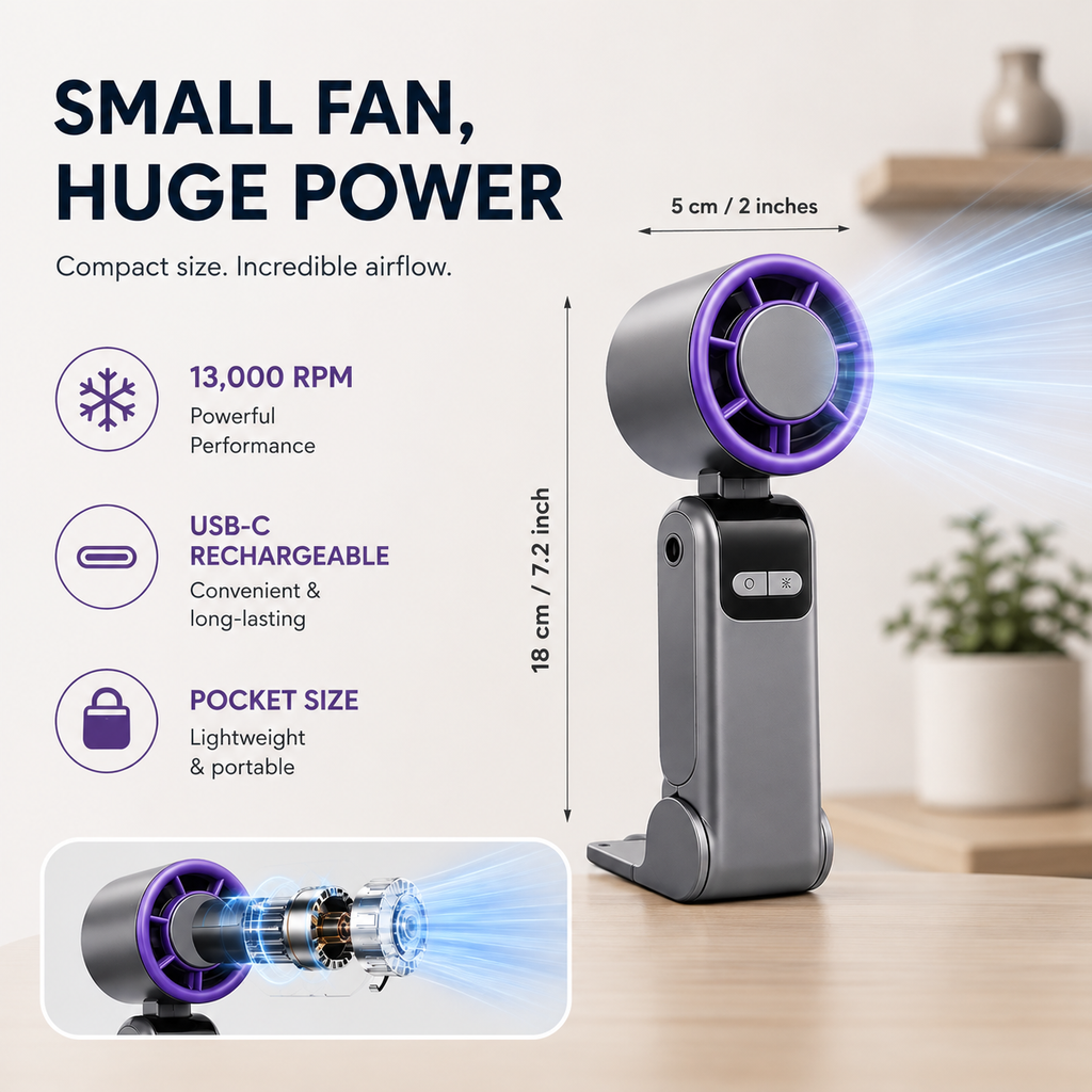 The “ArcticBreeze” Multi-Fan, with Ice Cooling Technology, and 3-in-1 Build