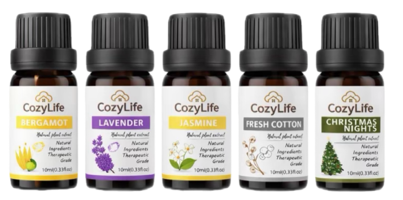 CozyLife Essential Oils 10ml Therapeutic Grade Natural Ingredients